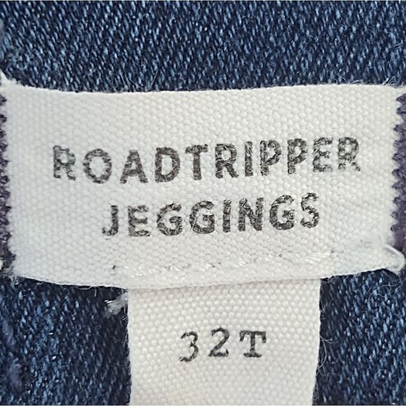 Madewell Dark Wash Roadtripper Jeggings 32T - Picture 4 of 6